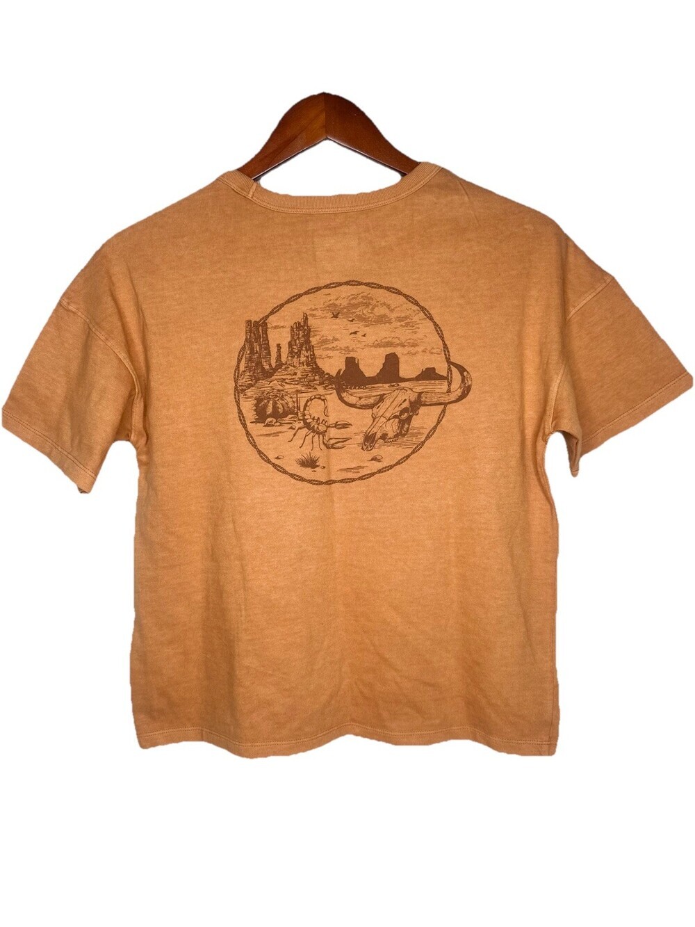 Boys' Short Sleeve Oversized Fit T-Shirt Size Large 10/12 Boys Cat & Jack Brown